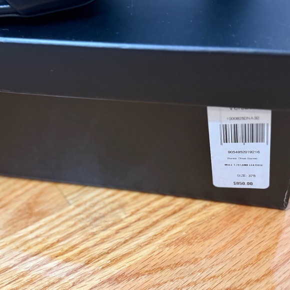 Versace Women's White Medusa 100% Leather Mule Sandals Size 37.5 - Picture 6 of 6